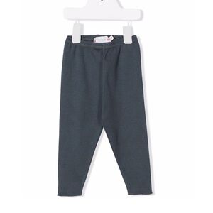 Bonpoint top-stitched cotton leggings